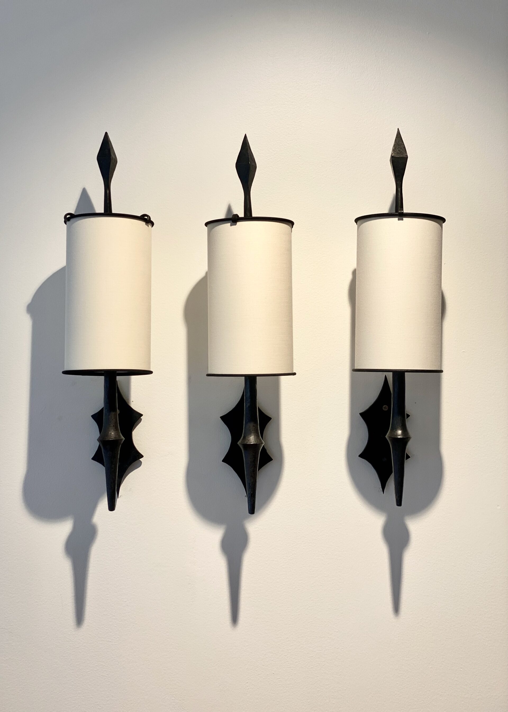 JEAN TOURET & MAROLLES SPEAR SCONCES