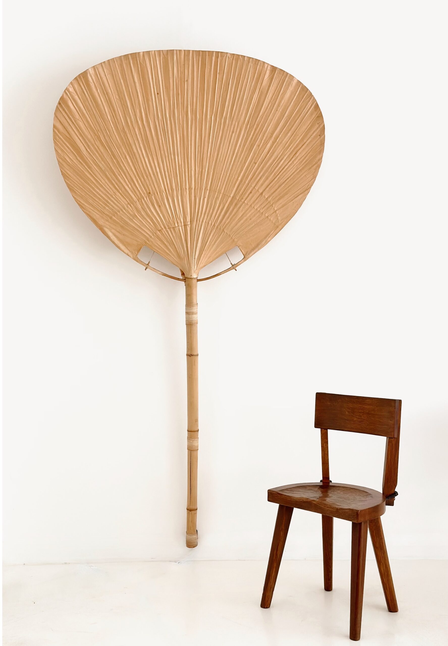 INGO MAURER UCHIWA FLOOR LAMP SCONCE 1970