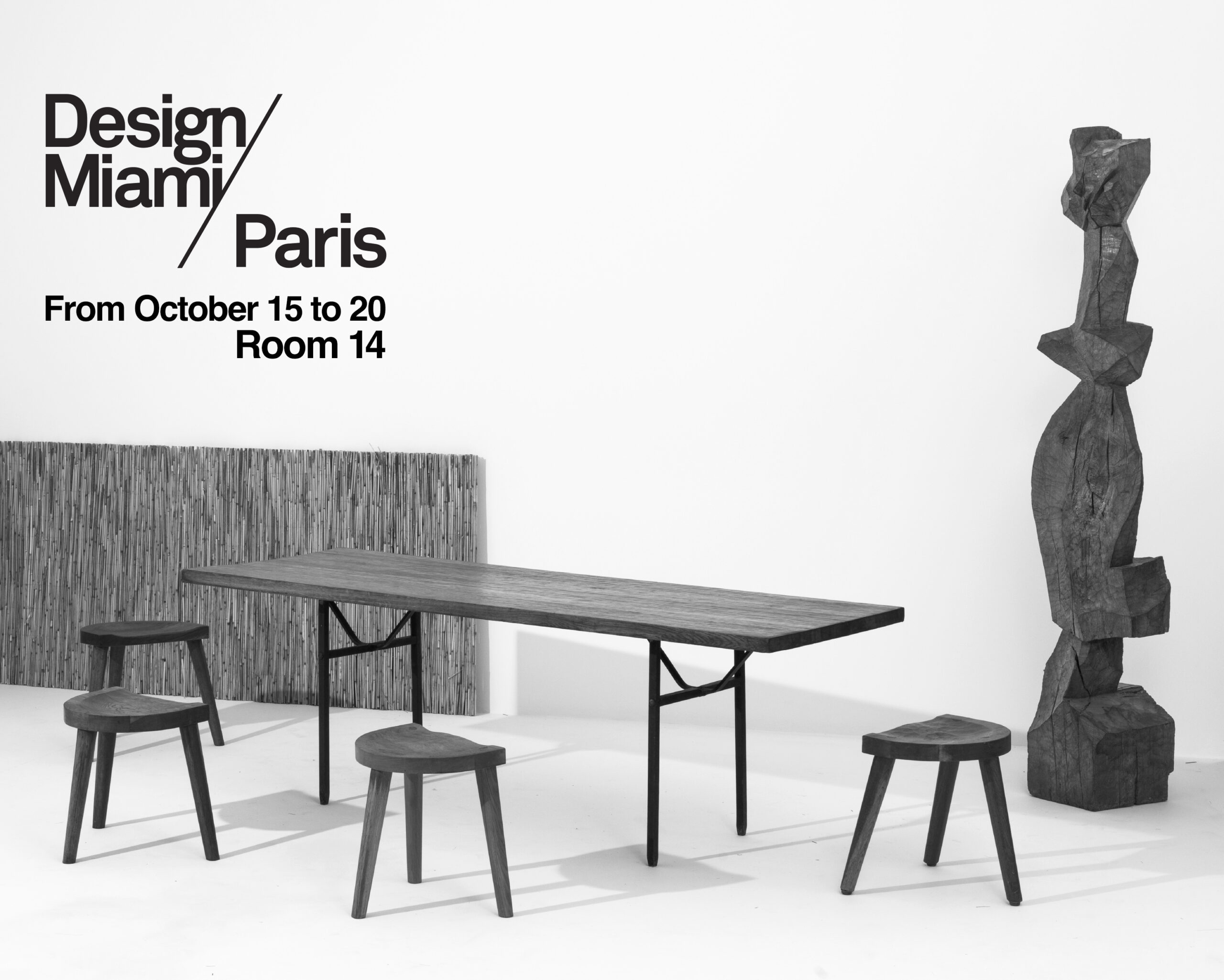 Design Miami Paris, from October 15 to 20, 2024. Room 14.