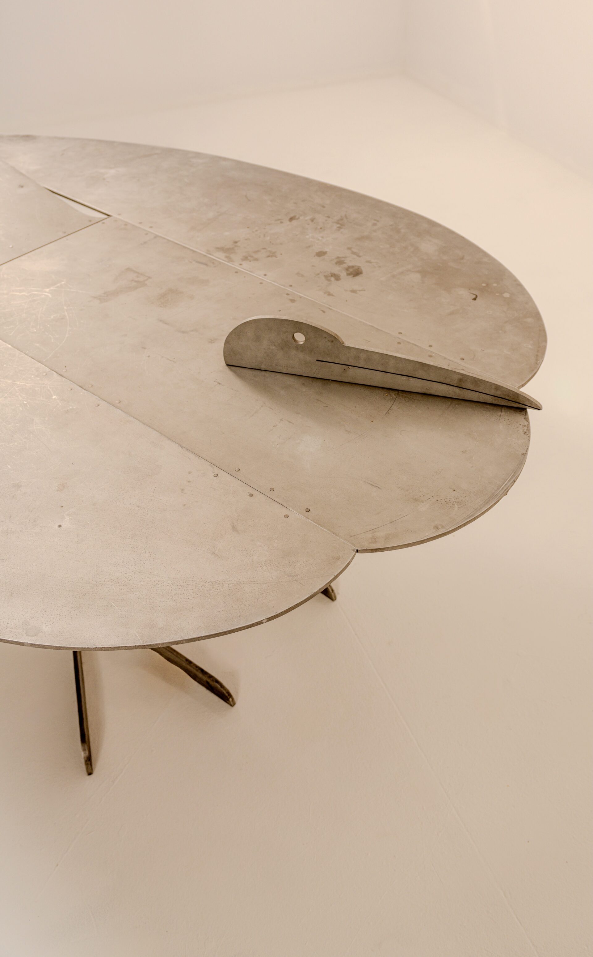 FRANCOIS XAVIER LALANNE OISEAU D'ARGENT TABLE