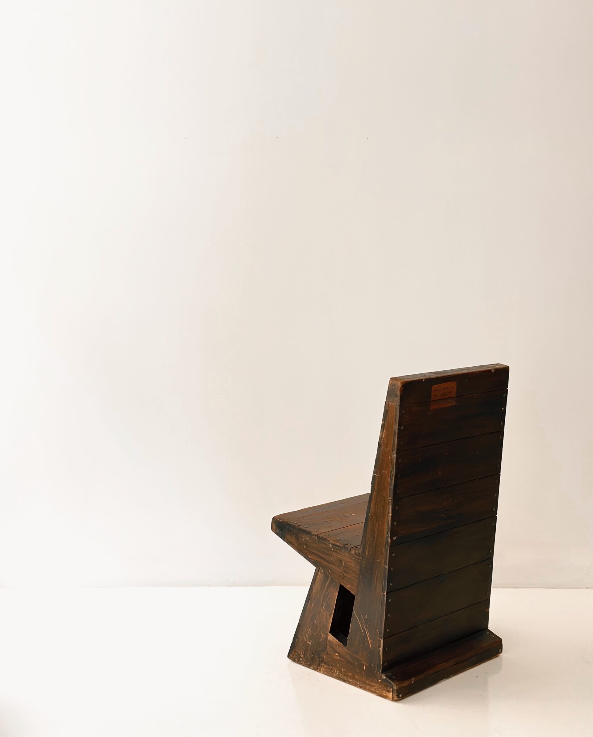 HANS VAN DER LAAN SIDE CHAIR CIRCA 1970