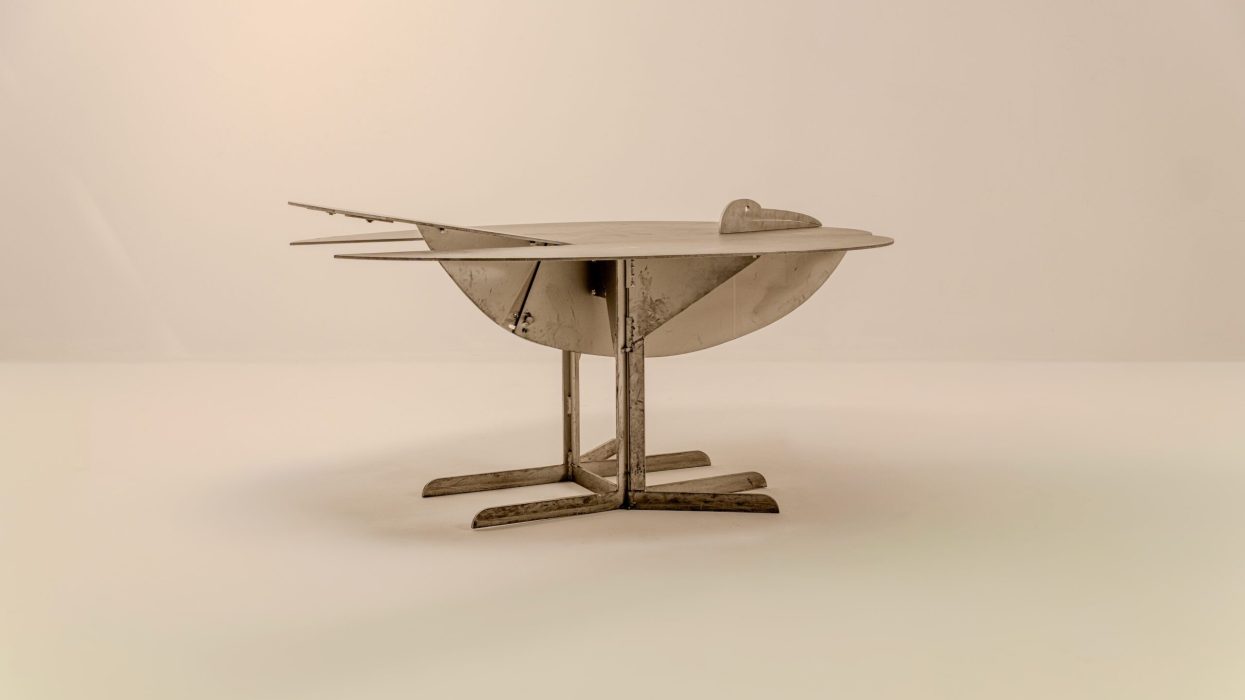 FRANCOIS XAVIER LALANNE OISEAU D'ARGENT TABLE
