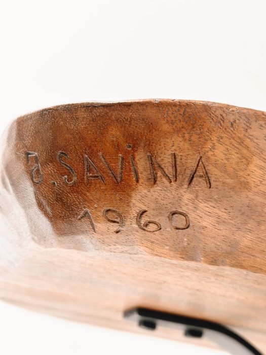 JOSEPH SAVINA FREE EDGE COFFEE TABLE CIRCA 1960