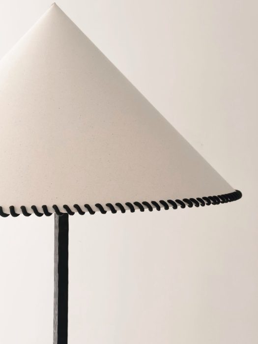 JEAN TOURET & ARTISANS DE LOZERE FLOOR LAMP CIRCA 1950