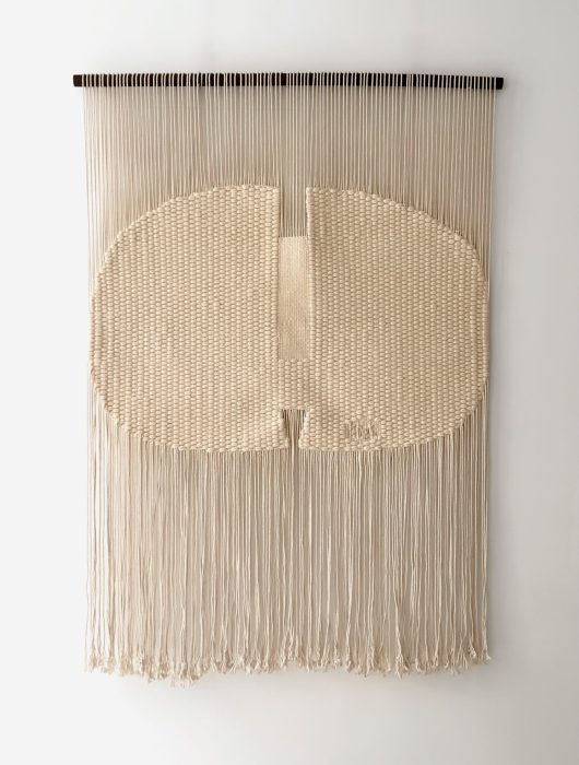 THOMAS GLEB "COLOMBA BIANCA" TAPESTRY CIRCA 1970 AUBUSSON